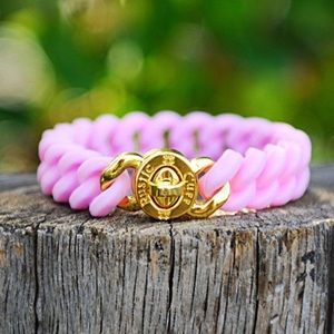 Pink Madison Rustic Cuff